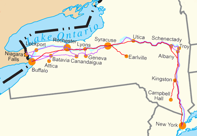 Us Map Railroad