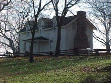 Borden House sur Prairie Grove Battlefield State Park
