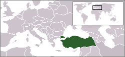 Location of Republic of Turkey