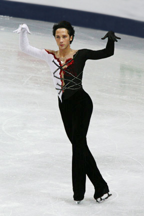 2008 World Championships. Johnny Weir