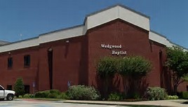 A picture of Wedgwood Baptist Church in Fort Worth, TX