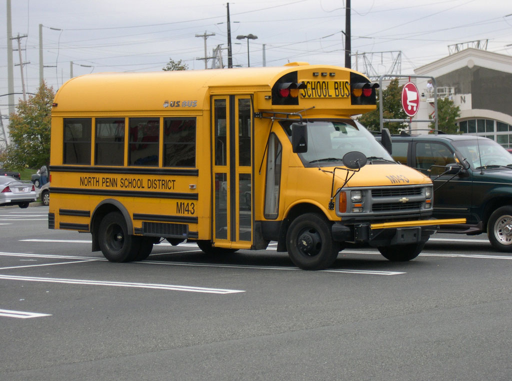 school buses. File:Chevrolet Van School Bus.