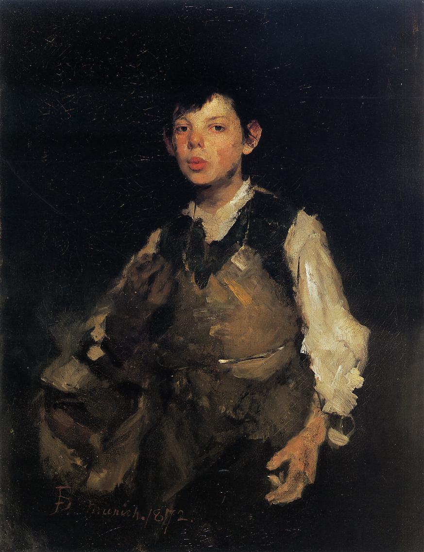 The Whistling Boy, Frank Duveneck (1872)