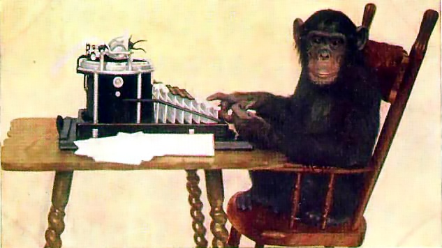 Monkey at Typewriting