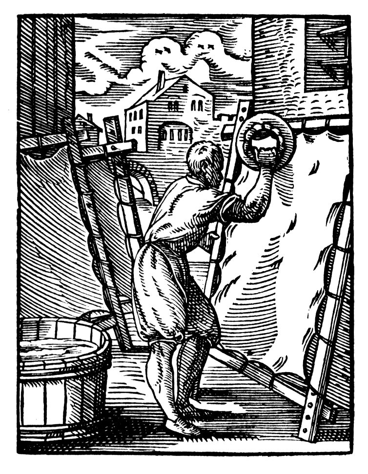 German parchmenter, 1568