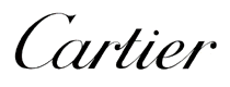 The Cartier wordmark in black script
