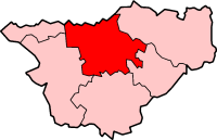 Borough di Vale Royal – Mappa