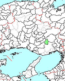 吉川町（県内の位置）