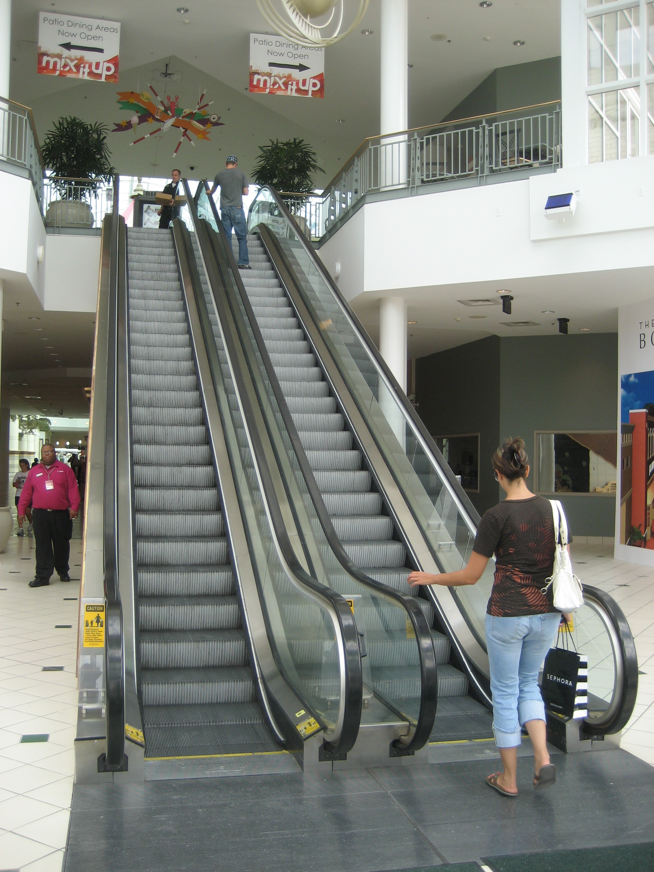 Mall Escalator