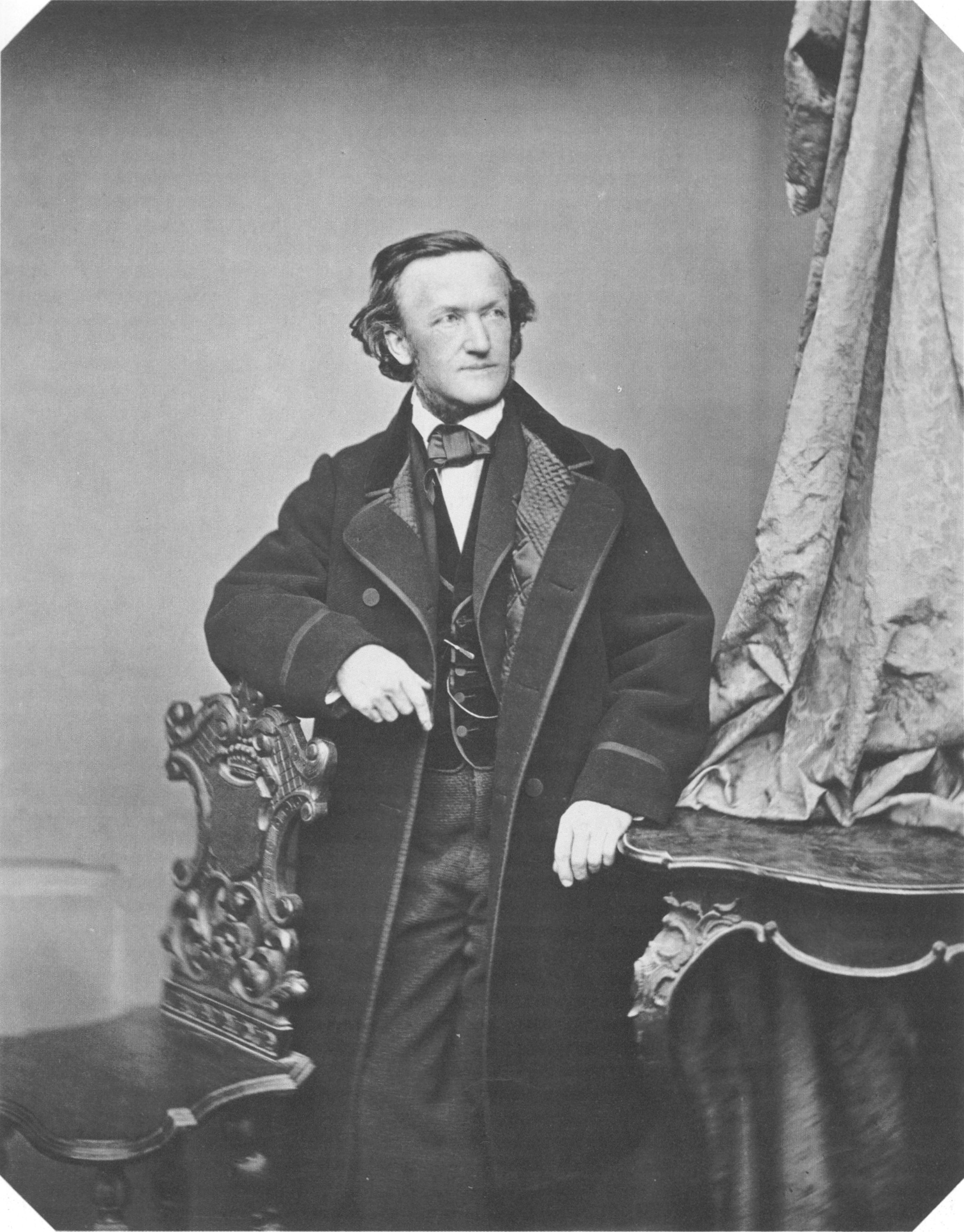 Amazing Historical Photo of Richard Wagner in 1860 