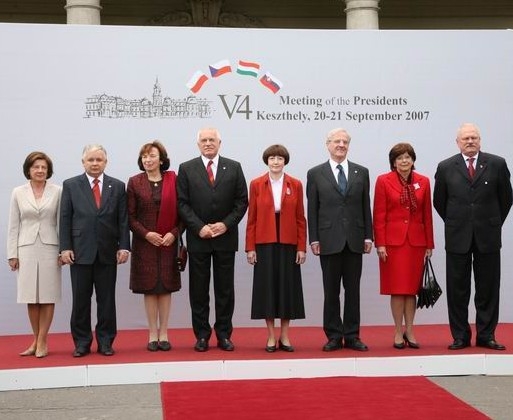 Spotkanie Prezydentów państw Grupy Wyszehradzk...