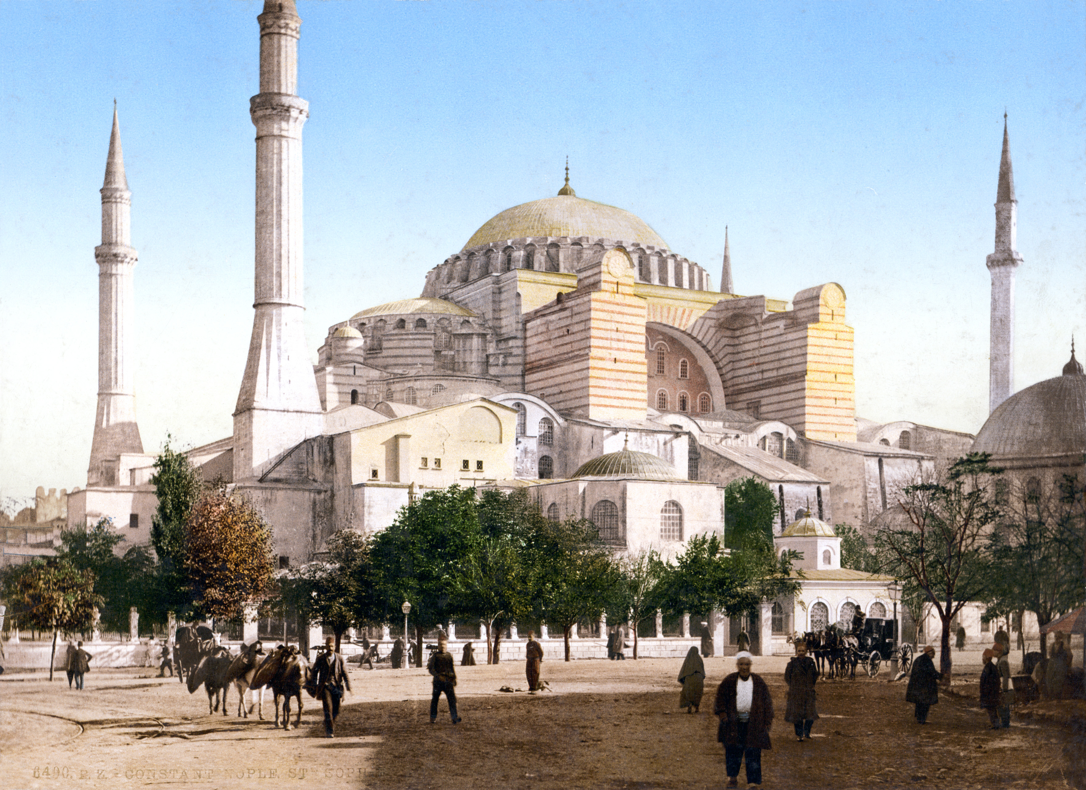 Najlepše svetske građevine - Page 2 Hagia_Sophia,_Constantinople,_Turkey,_ca._1897