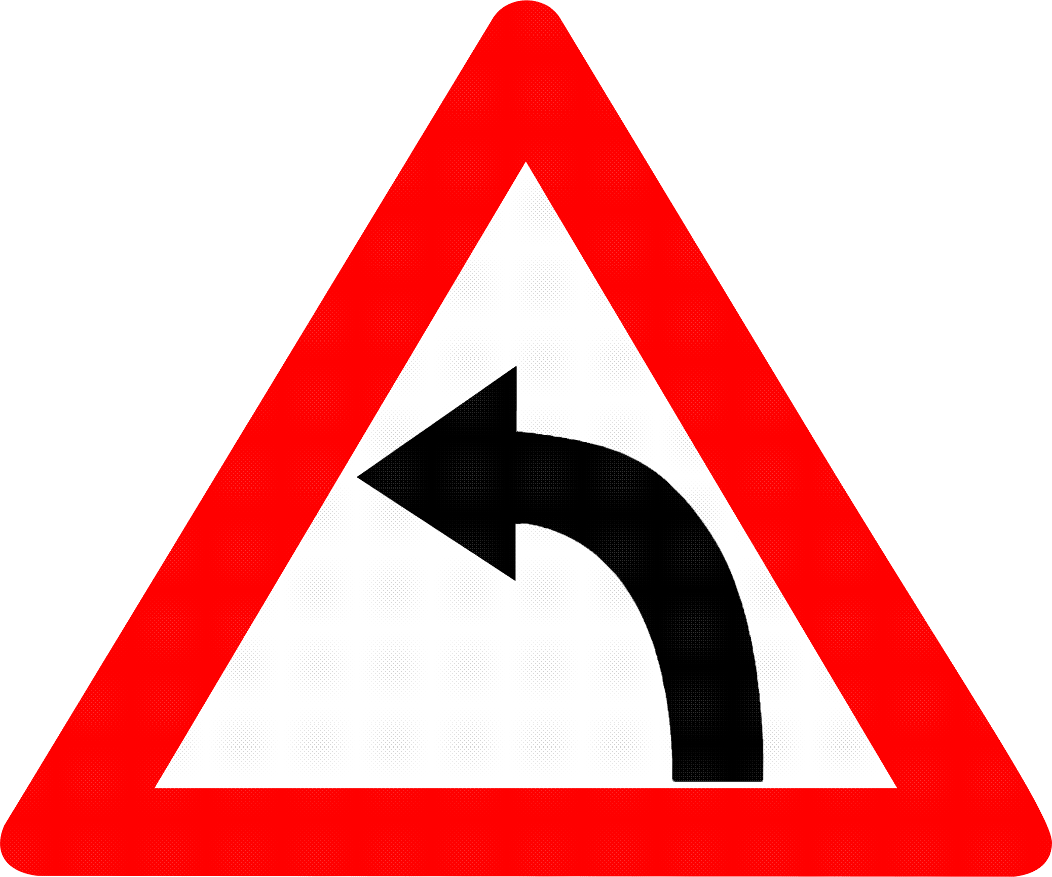 File:Left hand curve sign (India).png - Wikimedia Commons