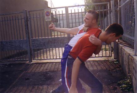 English: a typical scene of Street Fight