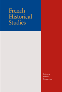 Image illustrative de l’article French Historical Studies