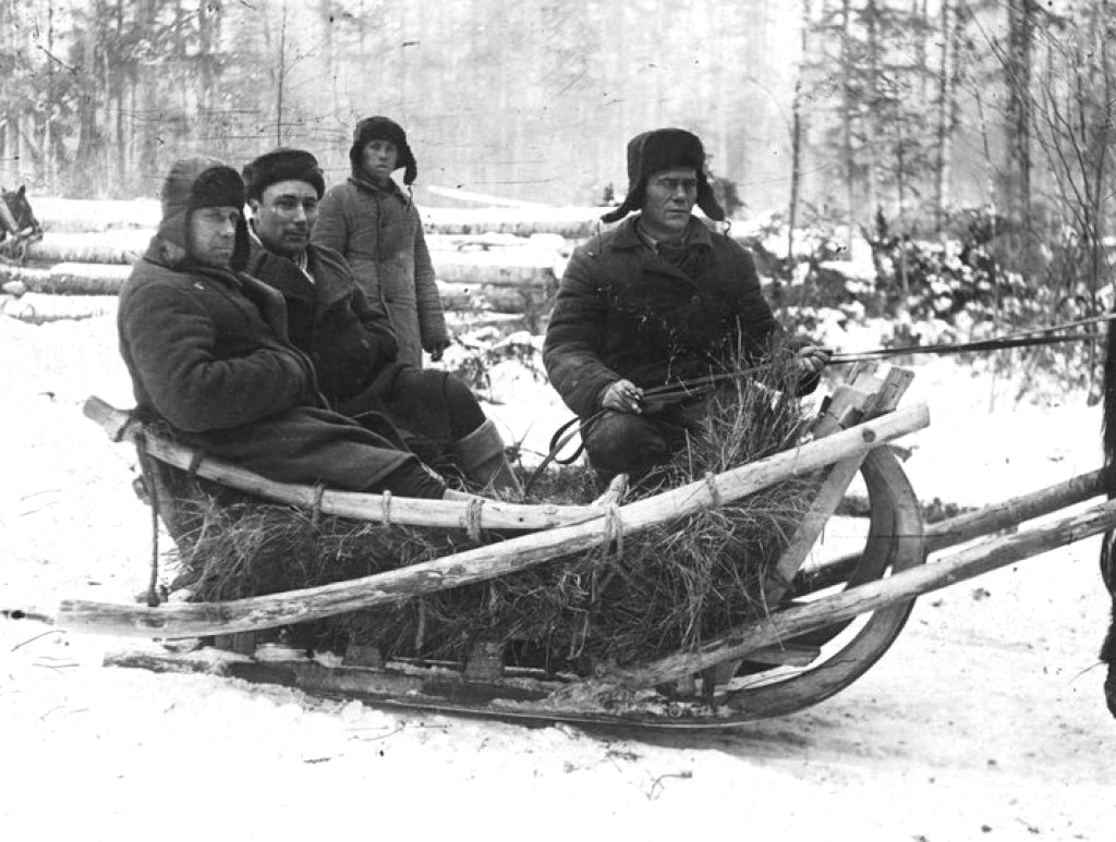 Gulag Prisoners at work, 1936-37