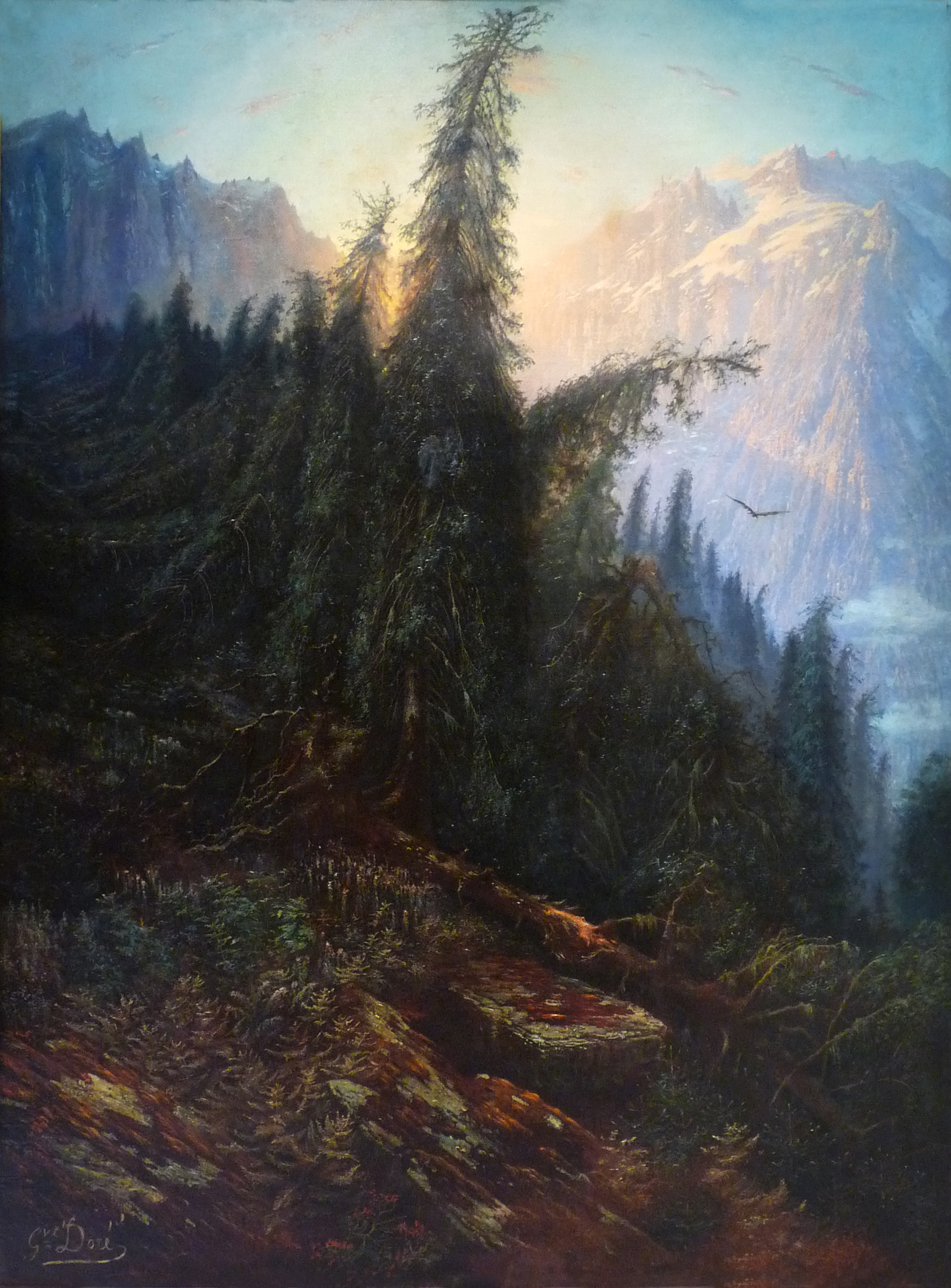 ... :Gustave DorÃ©-Paysage de montagne-MusÃ©e des beaux-arts de Nancy.jpg