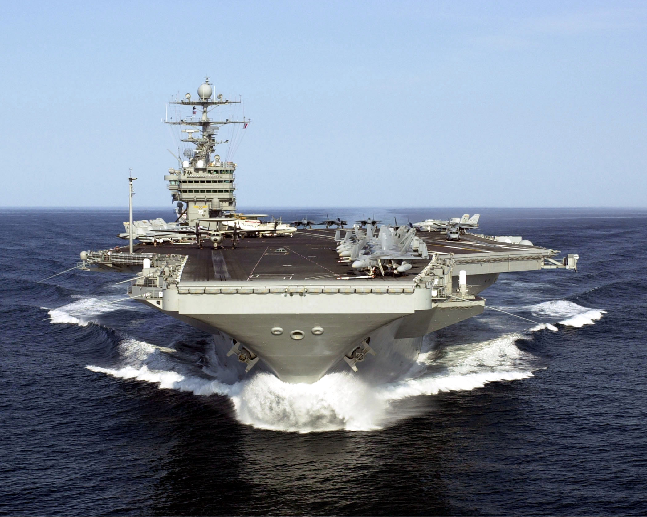 File:US Navy 000505-N-0000T-005 CVN 74 At Sea.jpg