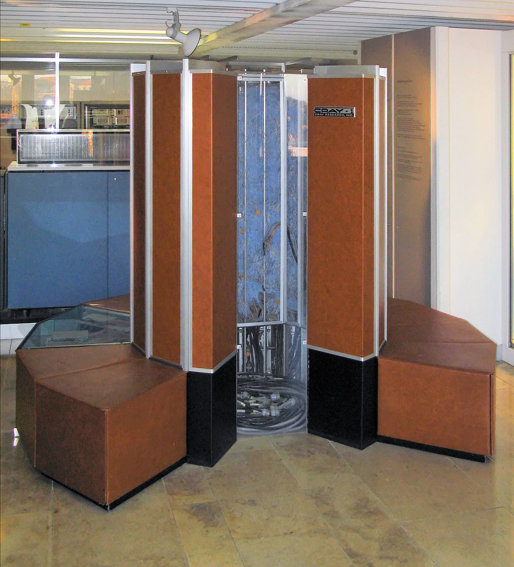 Picture of a Cray 1