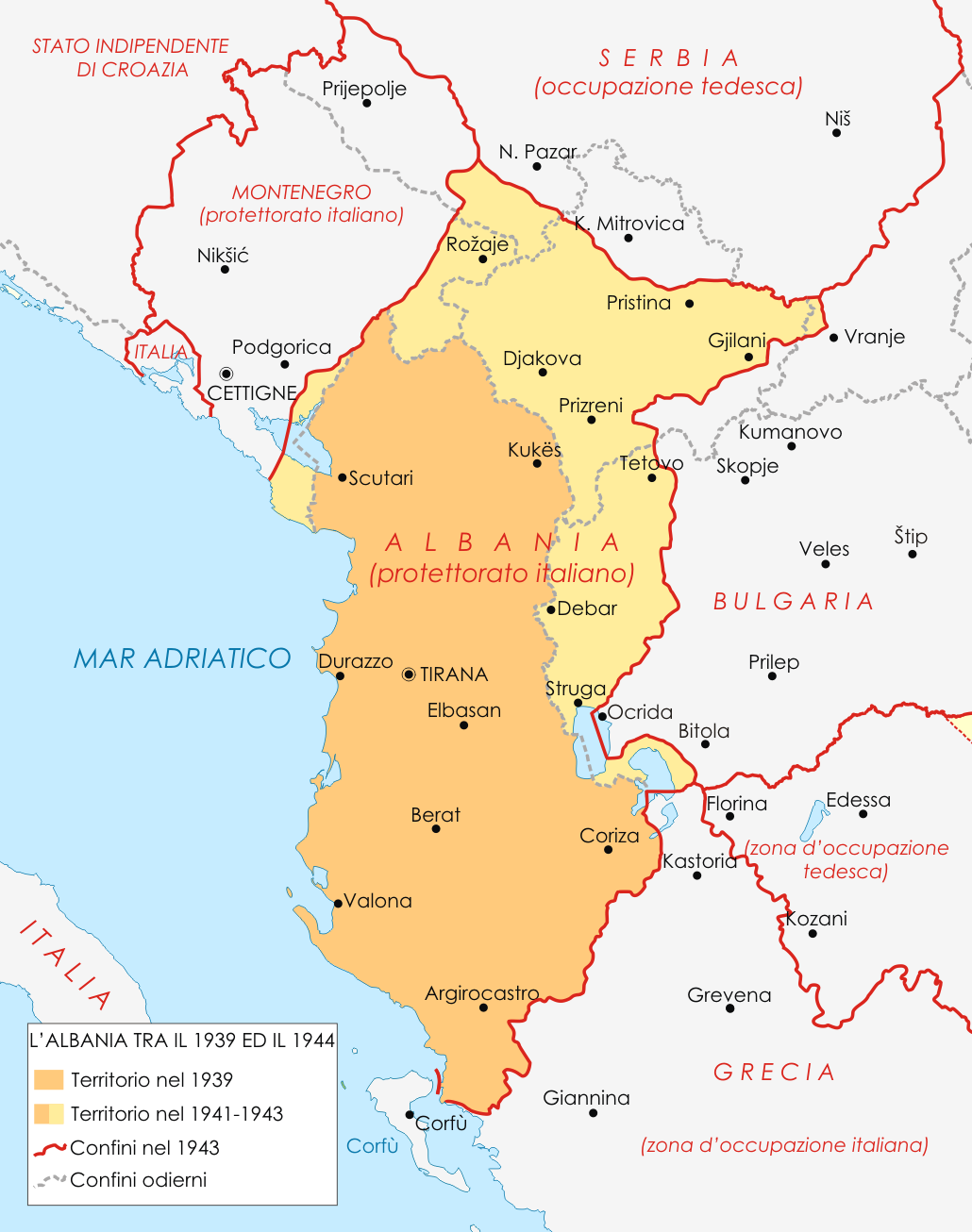 FileMap of Albania during WWIIIT.png Wikimedia Commons