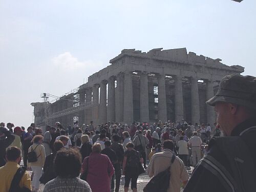 Stunning Image of Parthenon, Athens on 6/10/2005 