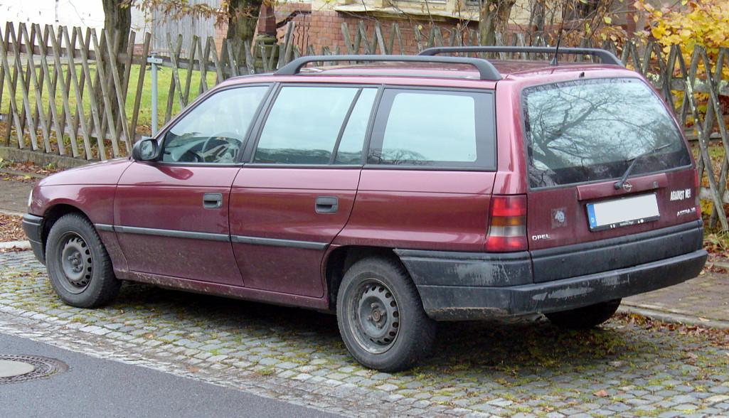  Opel Astra F Caravan Heck