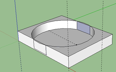 3-D Graphic of the mount
