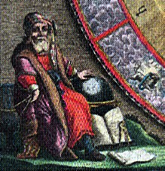 English: The Greek astronomer Aristarchus of S...