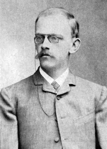 German mathematician David Hilbert, 1886