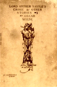 Portada de la primera edición de El crimen de lord Arthur Saville (1891).