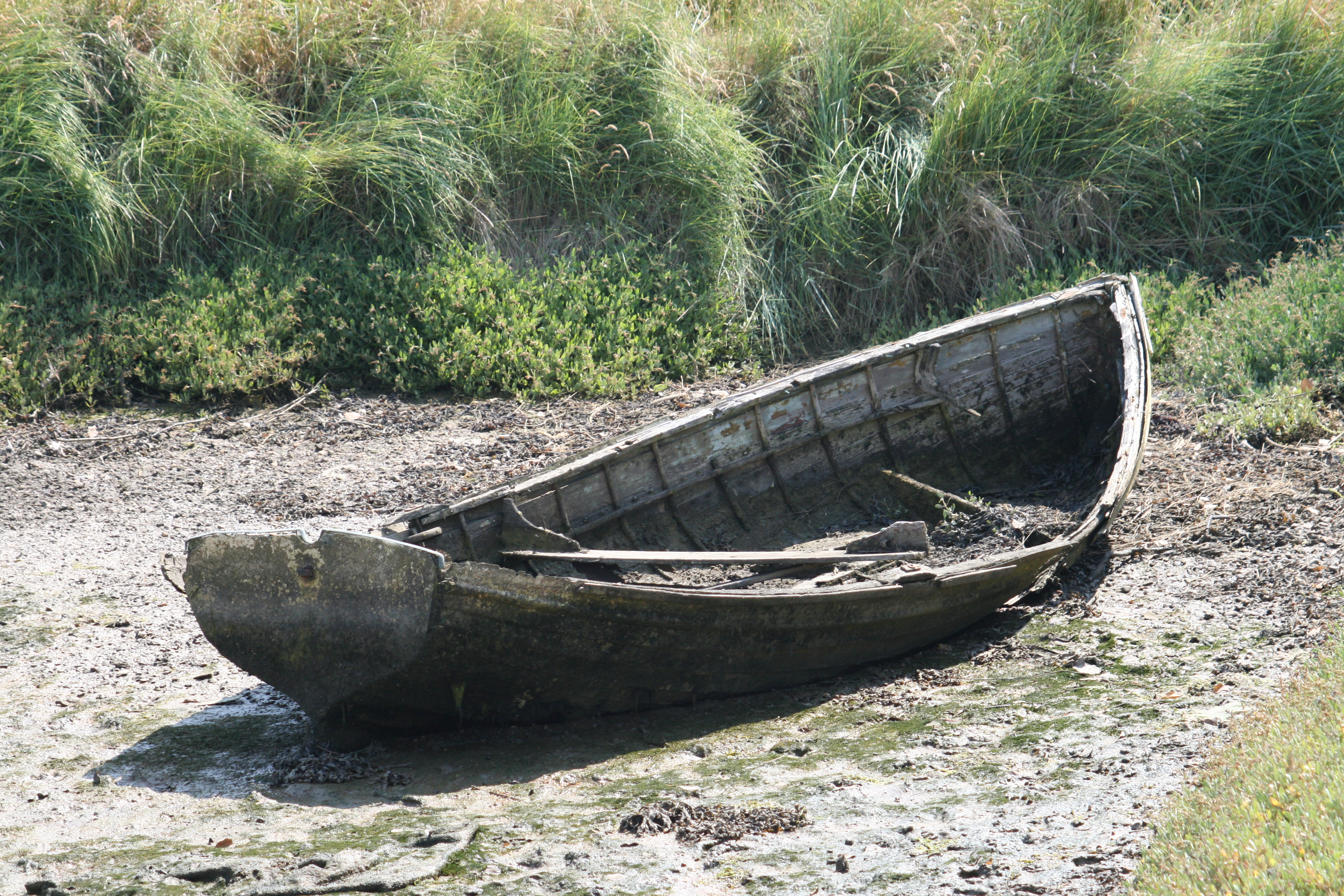 File:Abandoned Rowing boat at Keyahven.jpg - Wikimedia Commons