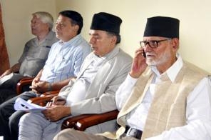 English: Top leaders of Nepali Congress –spoke...