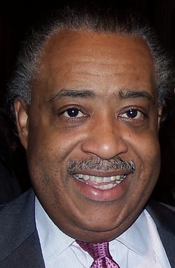 American political activist, Reverend Al Sharpton.