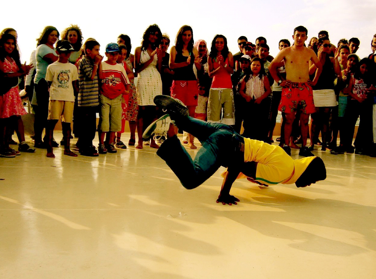 B Boy Breakdancing