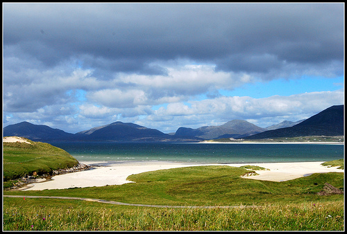 Beaches in the south of the Isle of Harris, Outer Hebrides