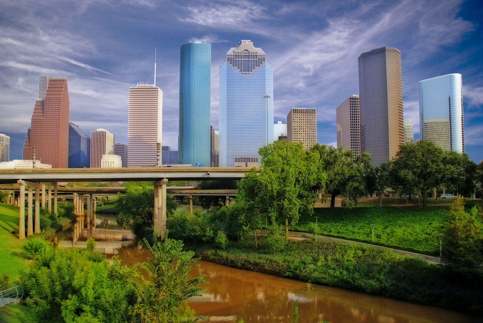 FileDowntown Houston and Buffalo Bayou.jpg Wikipedia, the free