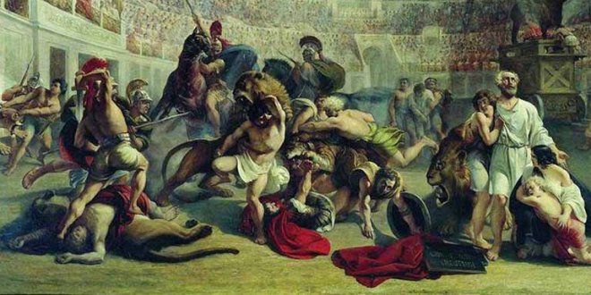 Saint Eustace in the Colosseum (1839)