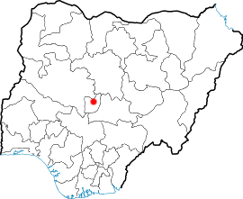 Locator Map Abuja-Nigeria