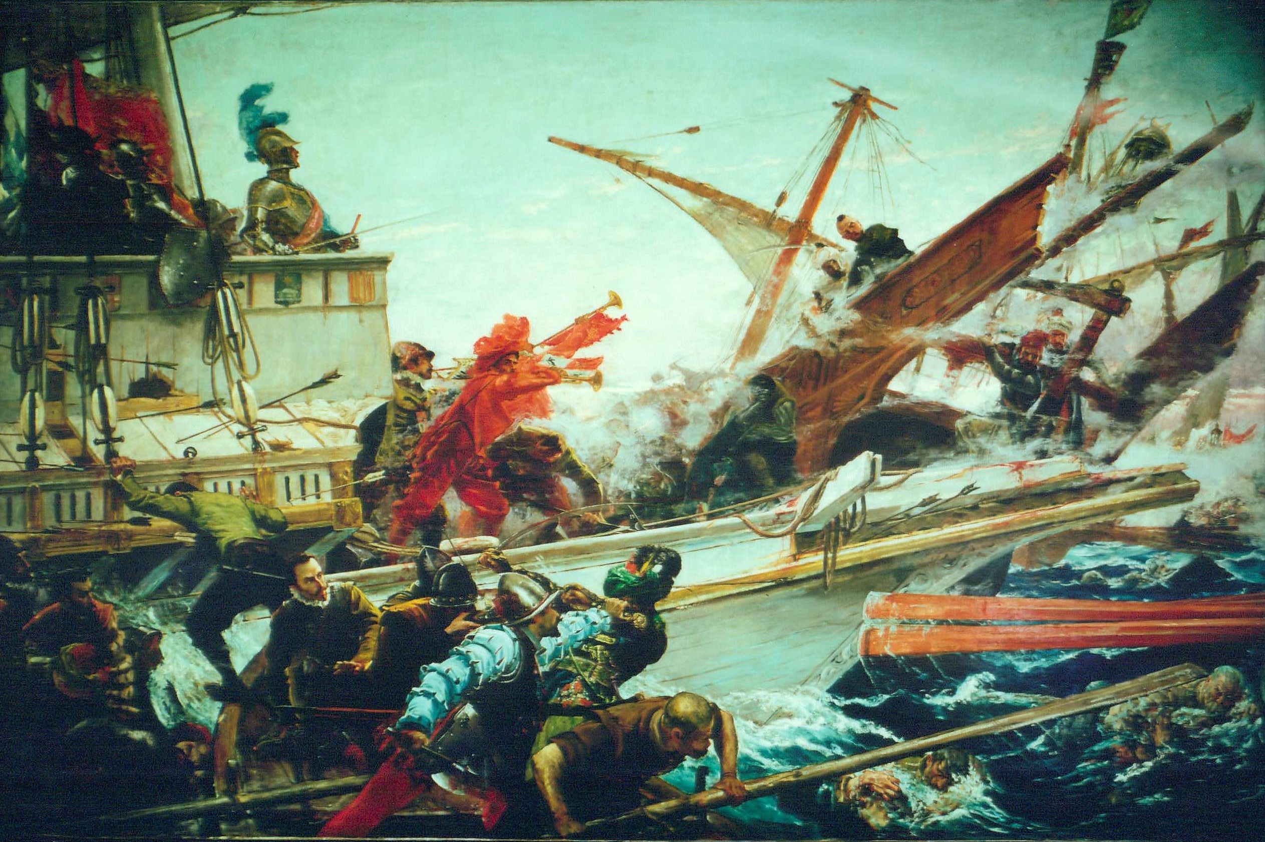  File:The Battle of Lepanto of 1571 full version by Juan Luna.jpg