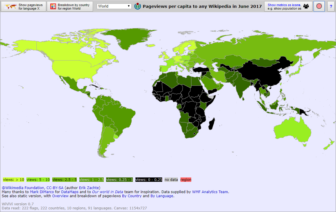 mode 'Pageviews per capita to any Wikipedia'