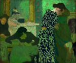 Édouard Vuillard - O Vestido Estampado