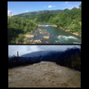 Порівняння річки Тересви до і після розливу