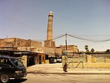 The Great Mosque of al-Nuri before its destruction in 2017