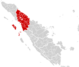 Sumatra Settentrionale – Mappa