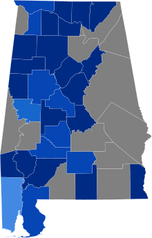 Alabama Presidential Election Results 1828.svg