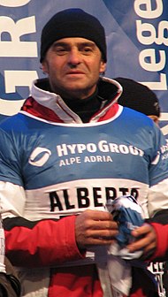 Alberto Tomba en 2009.