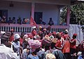 Image 25An APC political rally in the northern town of Kabala outside the home of supporters of the rival SLPP in 1968 (from Sierra Leone)