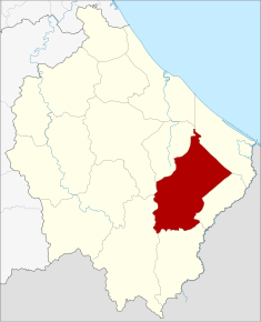 Amplasarea districtului în provincia Narathiwat