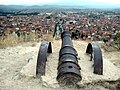 Prizren Kalesi'ndeki tarihî Osmanlı topu