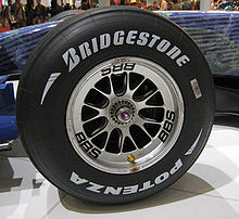 Bridgestone Potenza F1 front tyre Bridgestone Potenza F1 Front Tire.JPG